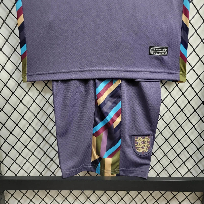 Conjunto 2 Infantil Oficial da Inglaterra 24/25 - Kids