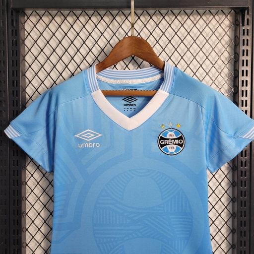 Camisa 3 Feminina Oficial do Grêmio 22/23 - Baby Look