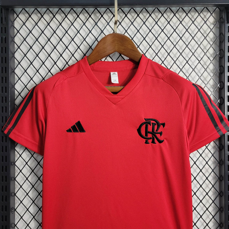 Conjunto Infantil Oficial do CR Flamengo 23/24 Treino - Kids