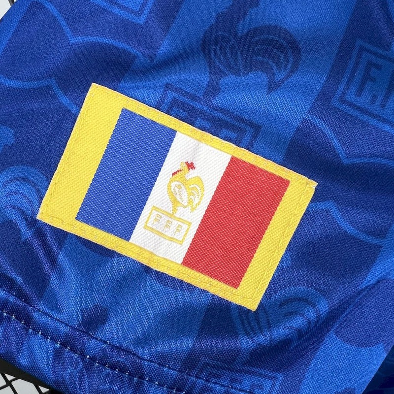 Camisa Retrô da França 1996