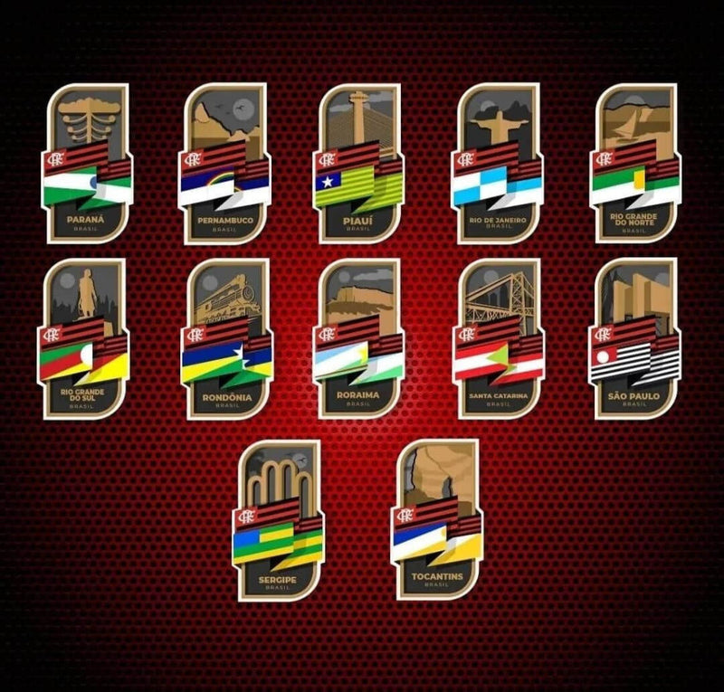 Camisa 3 Oficial do CR Flamengo 22/23 Versão Torcedor - Completa com Patrocínio