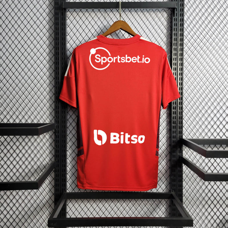 Camisa Oficial do Sâo Paulo 22/23 Versão Torcedor Treino - Completa com Patrocínio