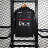 Agasalho Oficial do CR Flamengo 23/24 Refletivo - Completo com Patrócinios