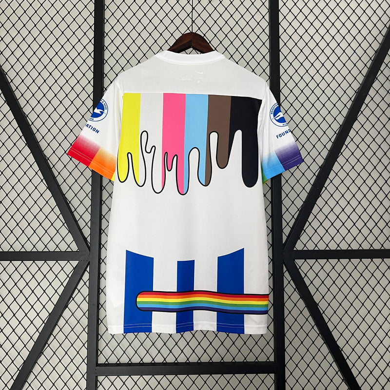 Camisa Oficial do Brighton 24/25 Versão Torcedor - Treino