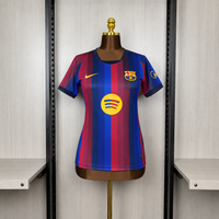 Camisa l Feminina Oficial do Barcelona 26/27 - Baby Look