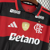 Camisa Oficial do CR Flamengo 26/27 - Completa com Patrocínios (+Pacths Libertadores Completos)