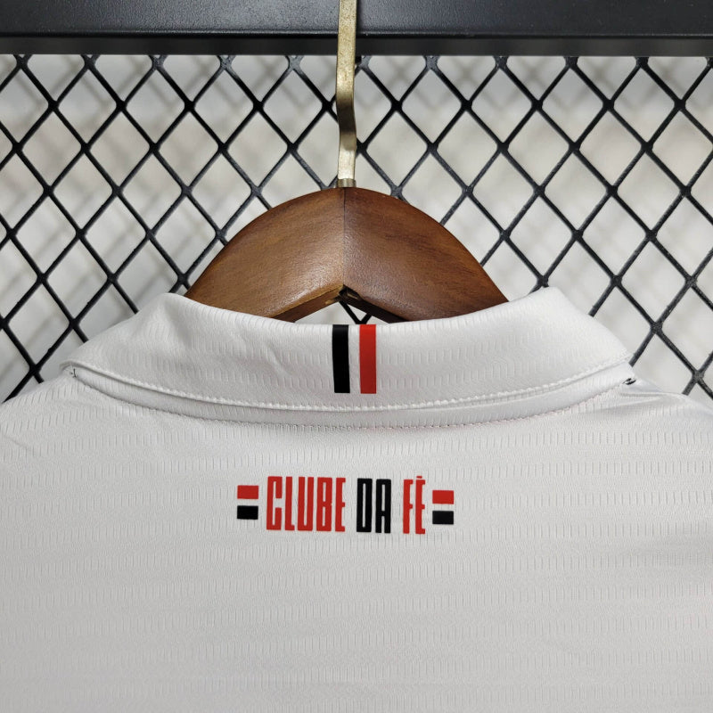 Camisa Feminina Oficial do São Paulo 24/25 Baby Look - Versão Torcedor