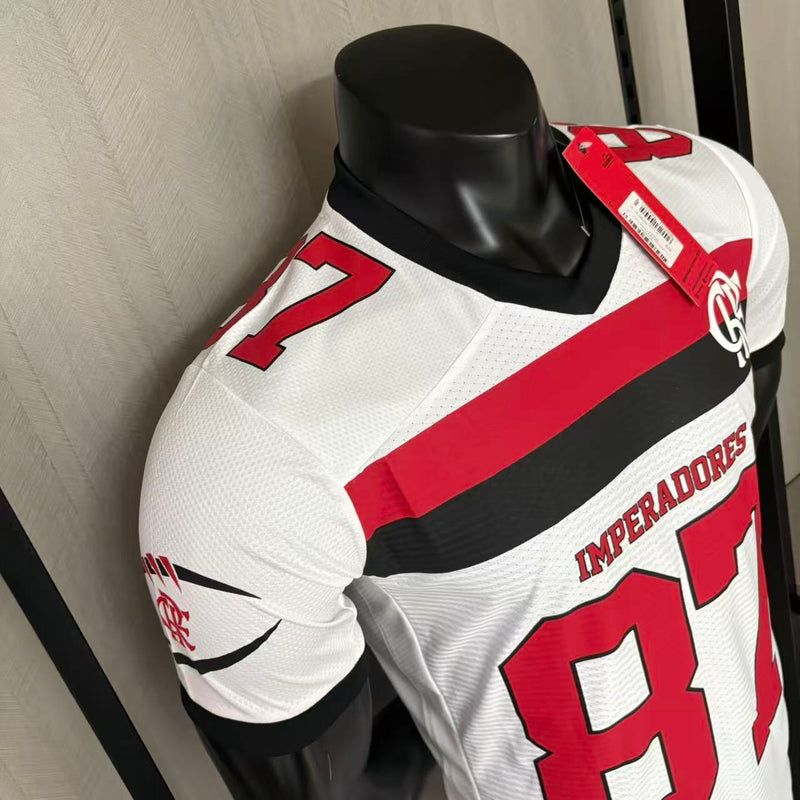 Camisa Oficial do Flamengo 25/26 - Imperadores 87