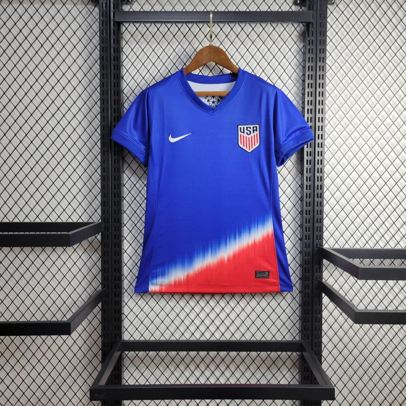 Camisa Feminina Oficial dos Estados Unidos 24/25 - Baby Look
