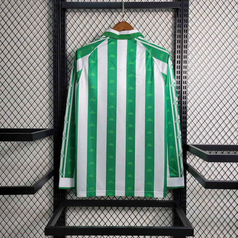 Camisa Retrô do Real Betis 1995/1997 - Manga Longa
