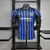 Camisa Oficial da Inter de Milão 25/26 - Versão Jogador