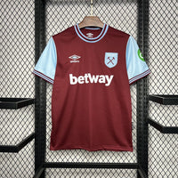 Camisa Oficial do West Ham 24/25 - Versão Torcedor