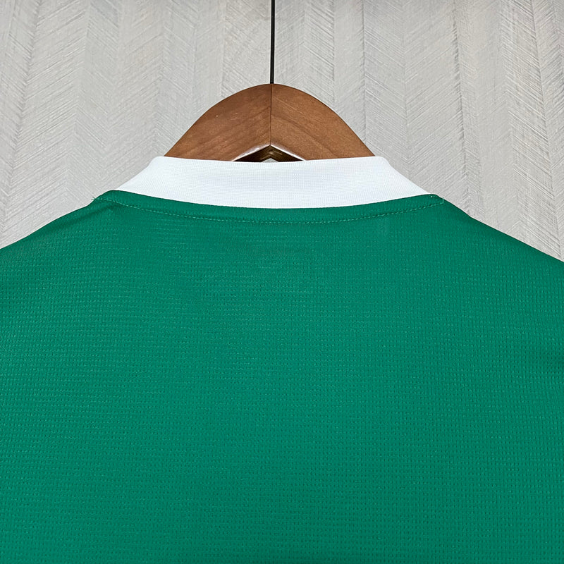Camisa Feminina Oficial do Palmeiras 25/26 Completa com Patrocinios - Baby Look