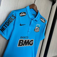 Camisa Retrô do Santos 2011/2012 Versão Retrô - Completa com Patrocínios