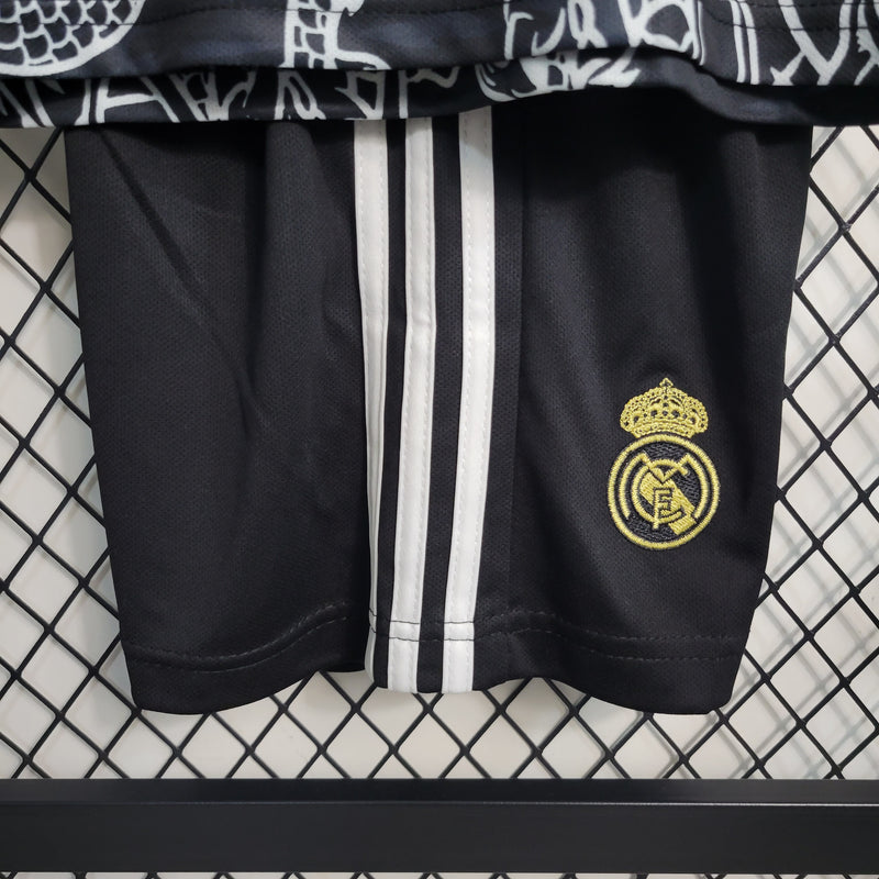 Conjunto Infantil Oficial do Real Madrid 23/24 -  Edição Especial