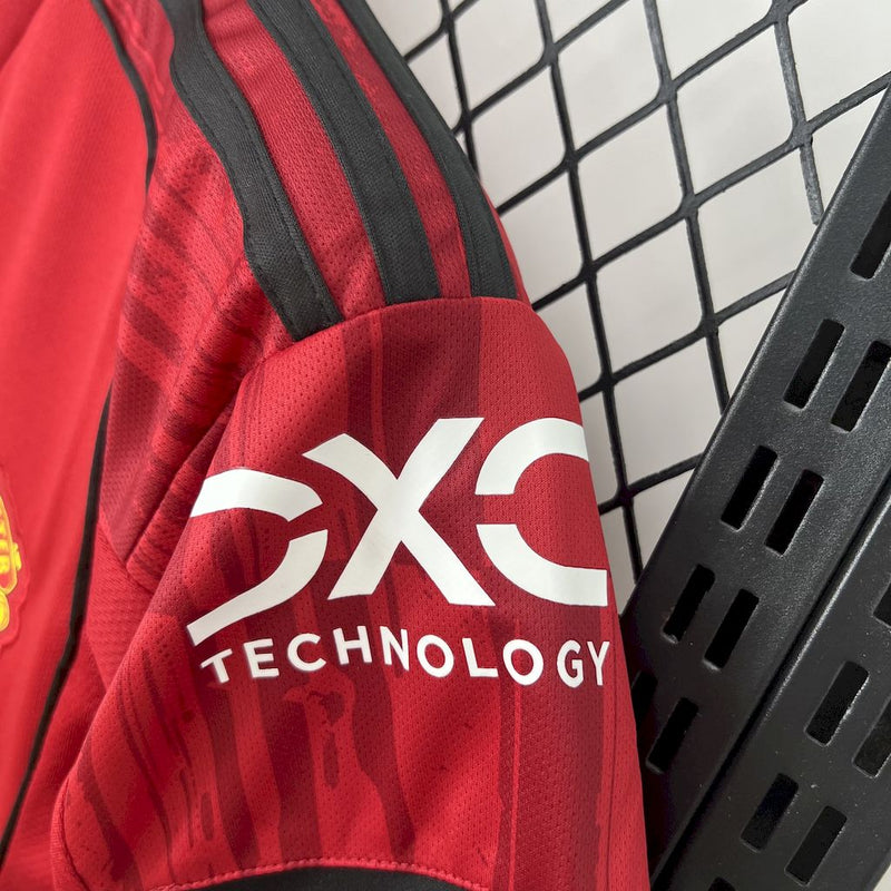Camisa Feminina Oficial do Manchester United 25/26 - Baby Look