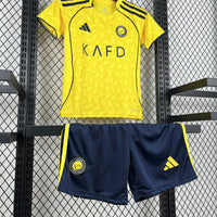 Conjunto Infantil Oficial do Al-Nassr 25/26 - Kids