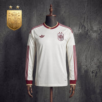 Camisa ll Oficial da Espanha 26/27 Manga Longa - Bicampeã do Mundo