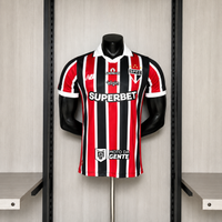 Camisa 2 Oficial do São Paulo 26/27 Jogador - Completa com Patrocínios