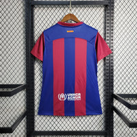 Camisa Feminina Oficial do Barcelona 23/24 - Baby Look