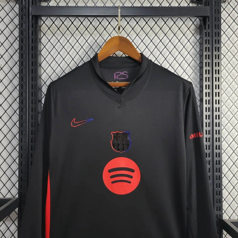 Camisa Oficial do Barcelona 24/25 - Manga Longa