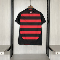 Camisa Feminina Oficial do CR Flamengo 25/26 Baby Look - Pacth Campeão