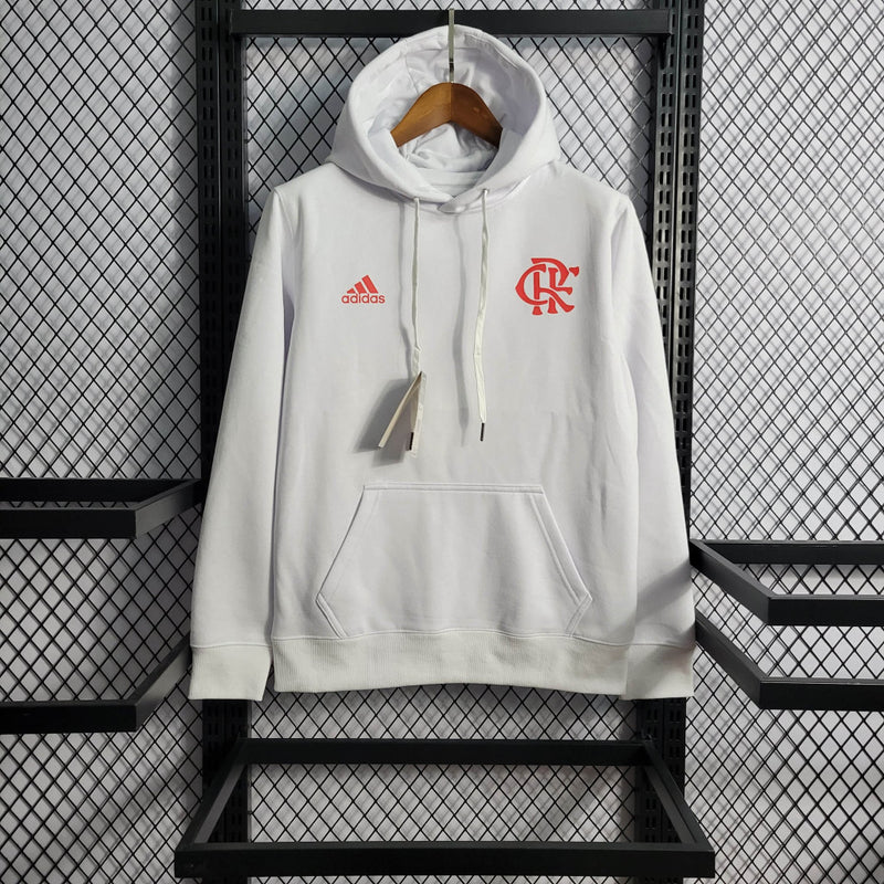Moletom do CR Flamengo 23/24 - Branco