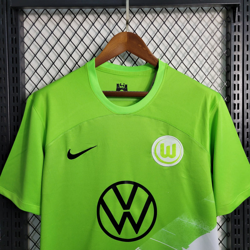 Camisa Oficial do Wolfsburg 23/24 - Versão Torcedor