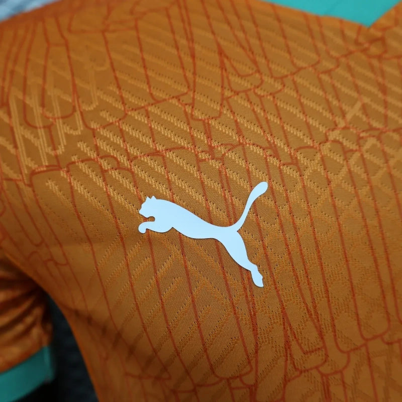 Camisa Oficial da Costa do Marfim 24/25 - Versão Jogador