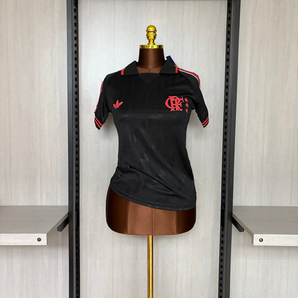 Camisa Feminina Oficial do CR Flamengo 25/26 Baby Look - Lifestyler