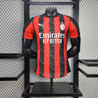 Camisa Oficial do Milan 25/26 - Versão Jogador