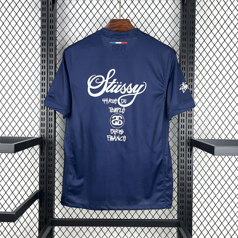 Camisa Oficial do PSG 25/26 Stussy - Versão Torcedor