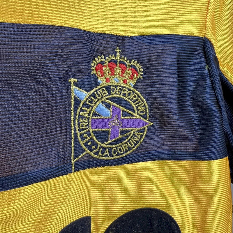 Camisa Retrô do Deportivo la Coruña 1999/2000 - Versão Retrô
