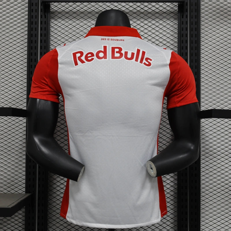 Camisa Oficial do RB Salzburg 25/26 - Versão Jogador