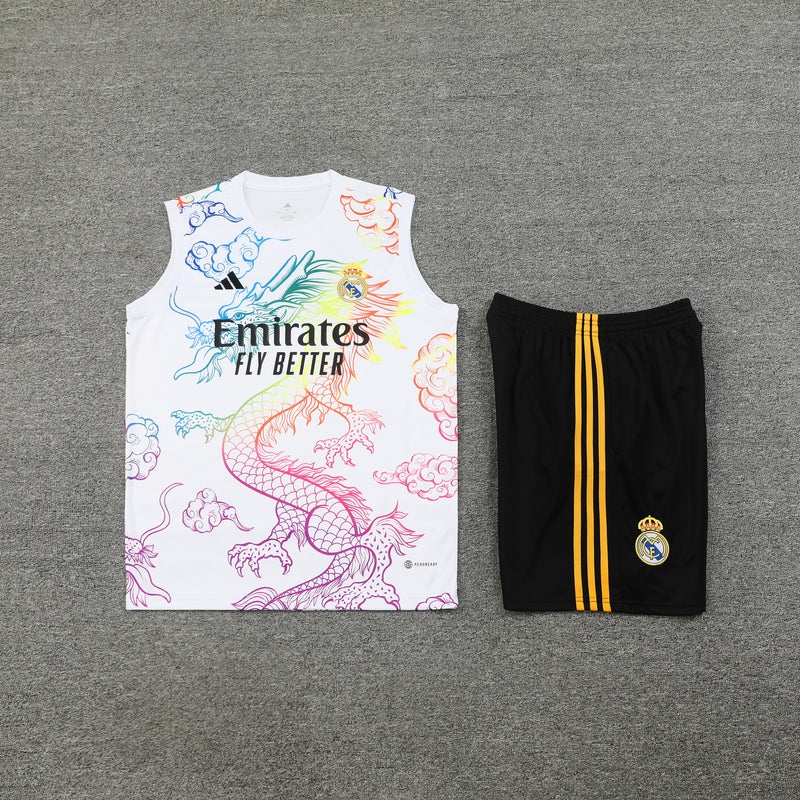 Kit Oficial do Real Madrid 24/25 - Treino