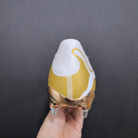 Chuteira Puma Future 9 Ultimate FG White Gold Pack Trava Mista