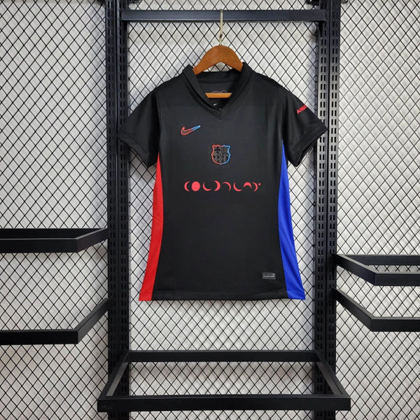 Camisa Feminina Oficial do Barcelona 24/25 Baby Look - ColdPlay