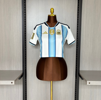 Cropped Feminino Oficial da Argentina 26/27 - (+Pacth)