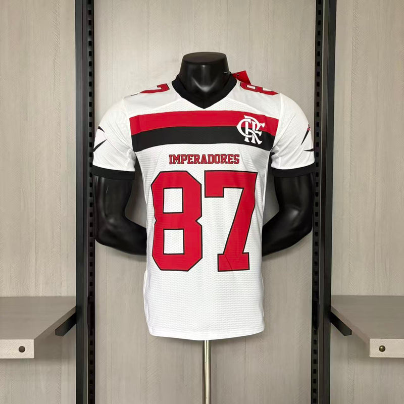 Camisa Oficial do Flamengo 25/26 - Imperadores 87