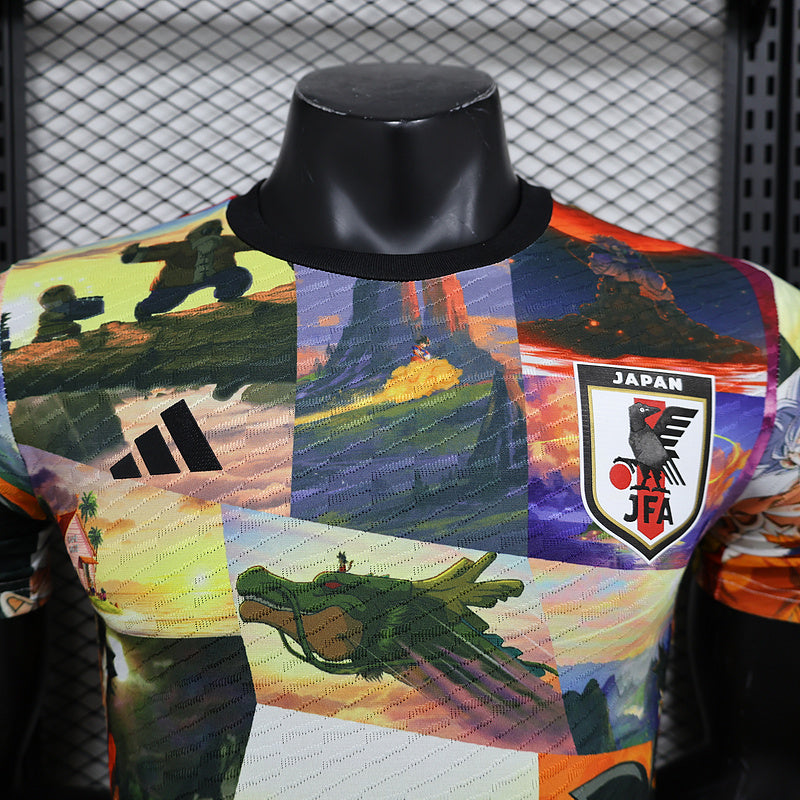 Camisa Oficial do Japão 24/25 Versão Jogador - Edição Anime Especial