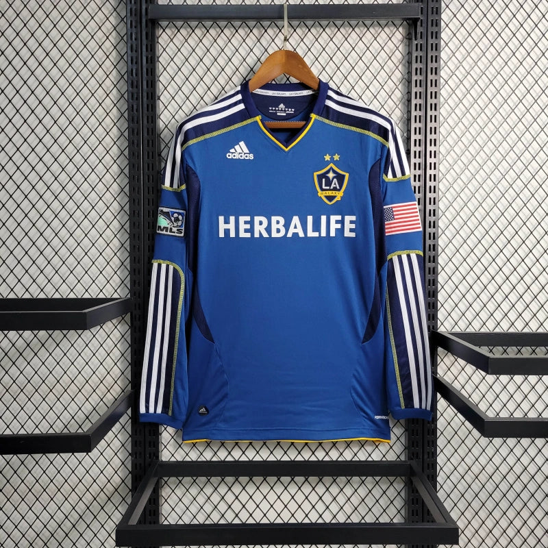 Camisa Retrô do Los Angeles Galaxy 2011/2012 - Manga Longa