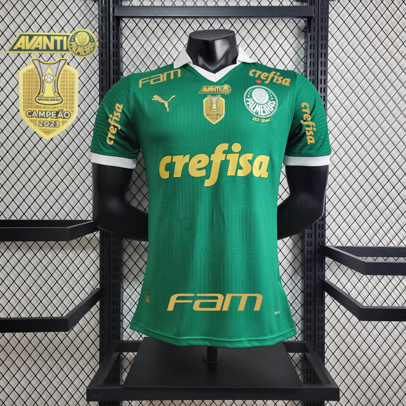 Camisa Oficial do Palmeiras 24/25 Versão Jogador - Completa Com Patrocínio e Pacth