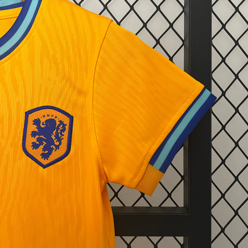 Conjunto Oficial da Holanda 24/25 - Kids