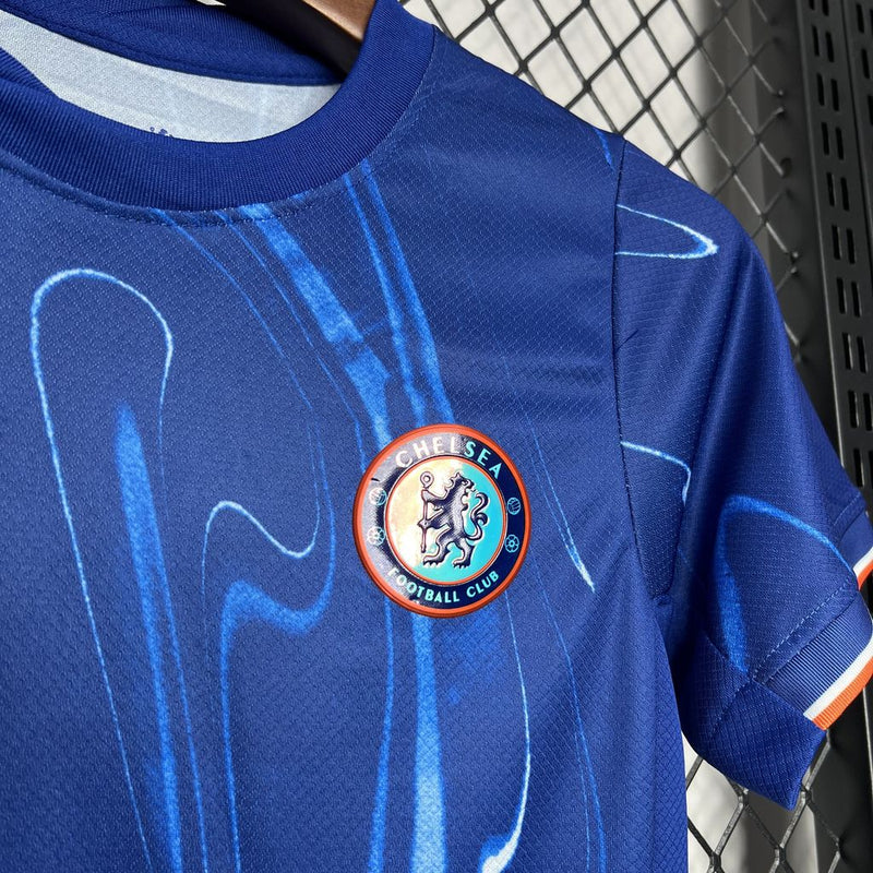 Conjunto Infantil Oficial do Chelsea 24/25 - Kids