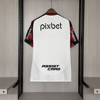 Camisa 2 Oficial do CR Flamengo 25/26 Versão Torcedor - Pacth Campeão e Completa com Patrocínios