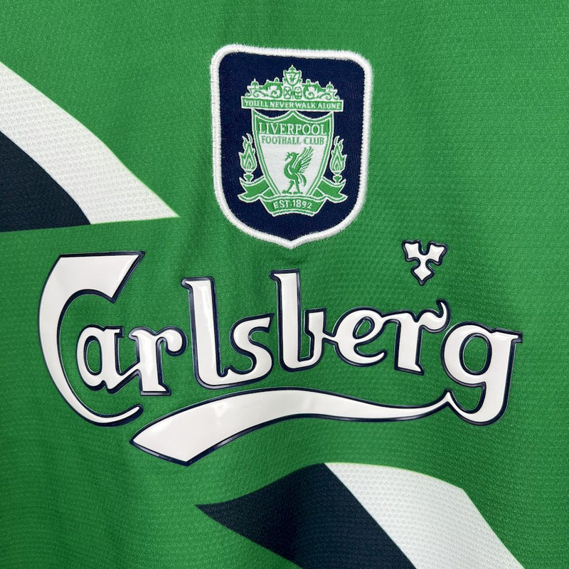 Camisa Retrõ do Liverpool 1999/200 - Versão Retrô