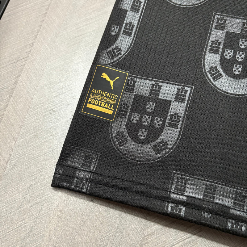 Camisa Oficial de Portugal 25/26 - “Pantera Negra” em homenagem a Eusébio
