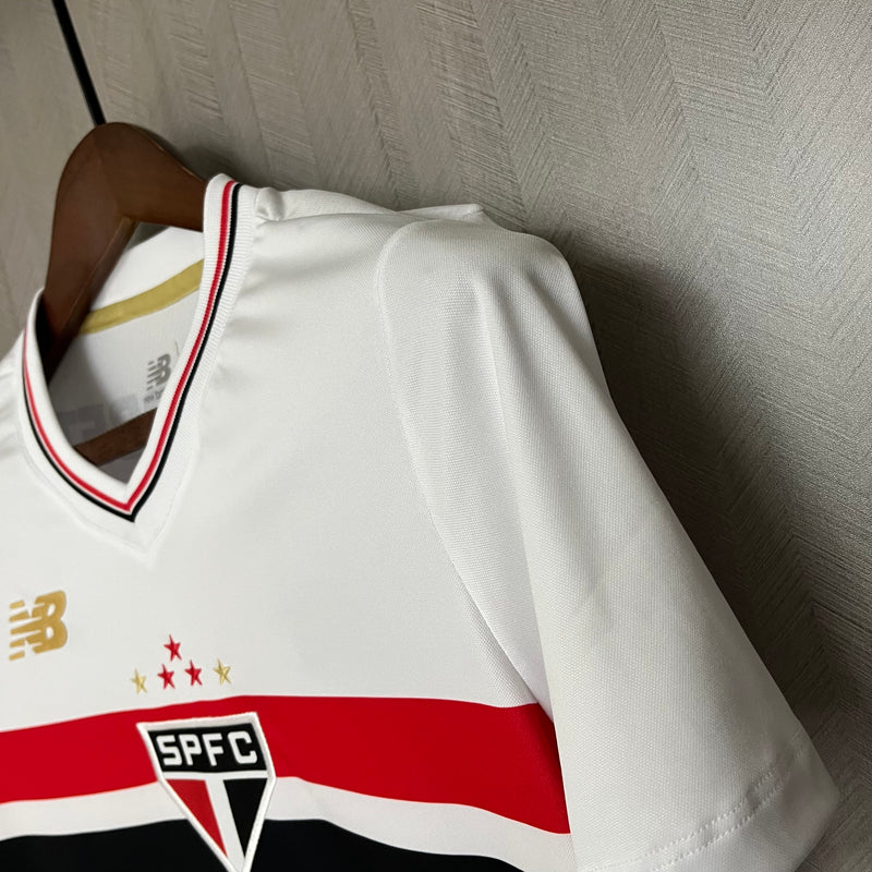 Camisa Feminina Oficial do São Paulo 25/26 - Baby Look