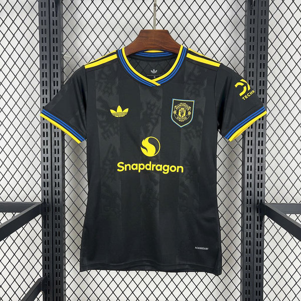 Camisa Feminina Oficial do Manchester United 25/26 - Baby Look