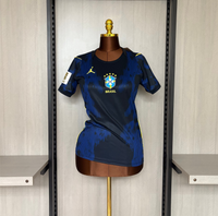 Camisa 2 Oficial Feminina do Brasil 26/27 Baby Look - (+Pacth)